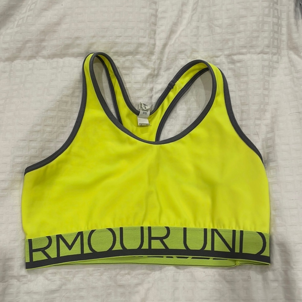 Under Armour Heatgear Sportsbra Sz M